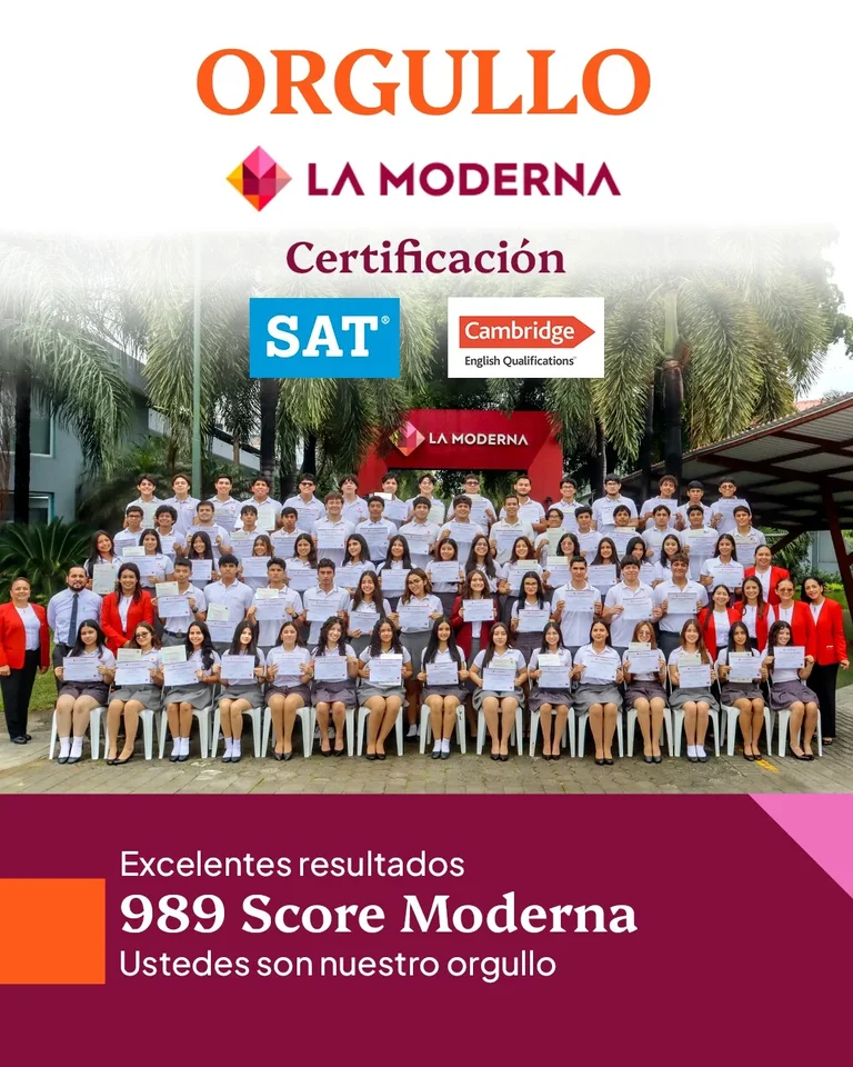 Certificaciones SAT y Cambridge English: un logro que proyecta a nuestros estudiantes al mundo